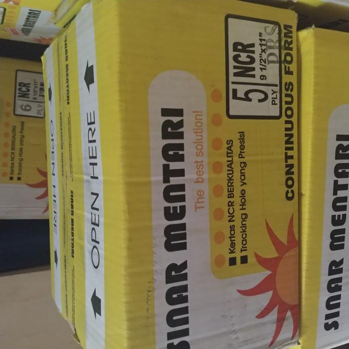 

Continuous Form Sinar Mentari 9.5 X 11, 5 Ply Prs Warna