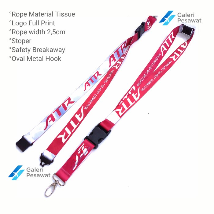 

Gilaa!!! Lanyard / Gantungan Tali Id Card Atr Premium Hemat