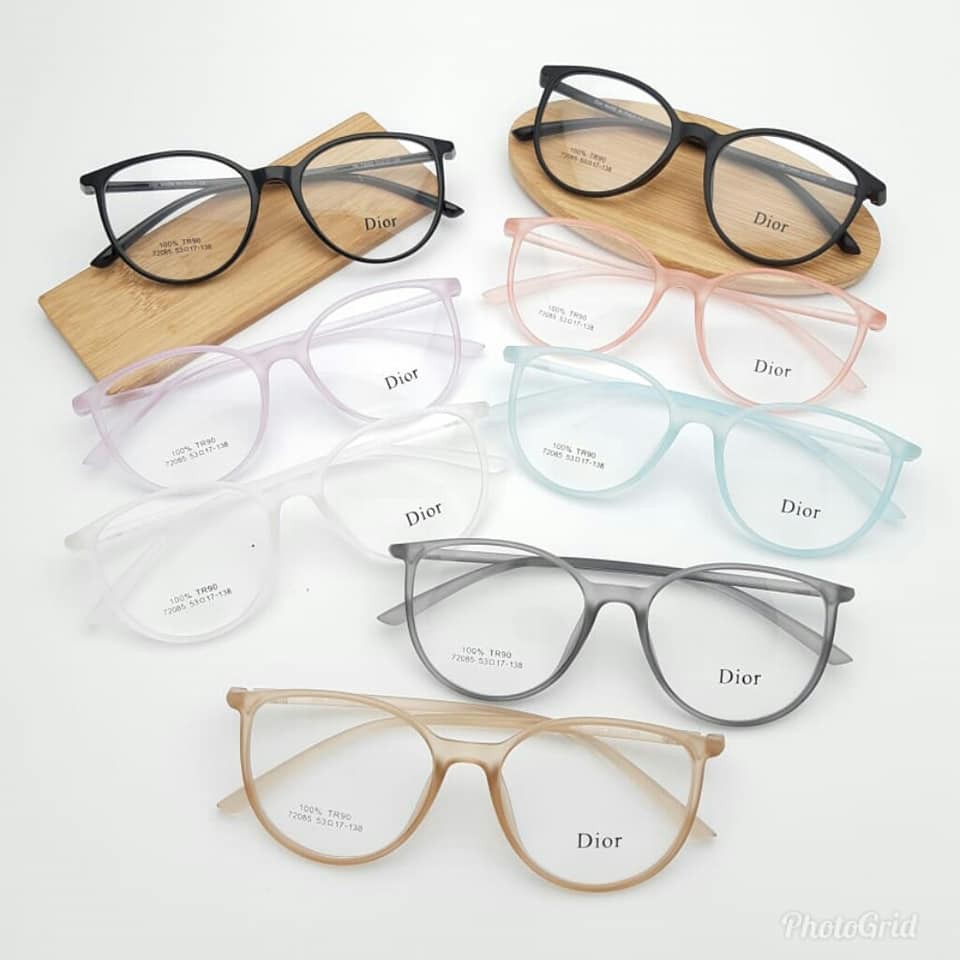 kacamata frame dr wanita & pria 100% tr90 72085 size 53-17-138