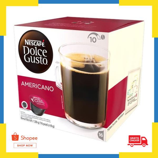 

Bisa Bayar Ditempat ( COD ) Nescafe Americano Dolce Gusto Kopi Kapsul Elegan