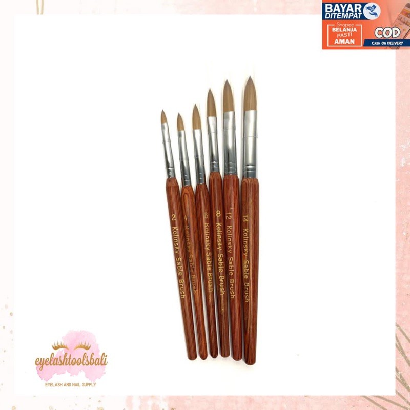 KOLINSKY SABLE ACRYLIC BRUSH