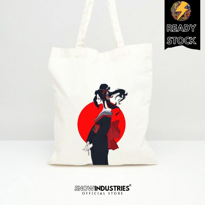 Tote Bag Wanita Pria Baby Kanvas Premium Japan Style