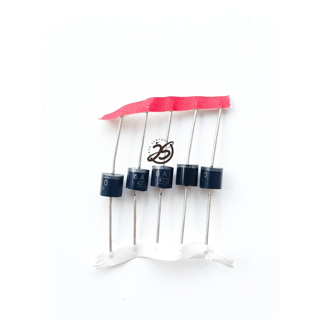 DIODA 6A10 ROLL RECTIFIER 6A DIODE 6A10 (1BUAH)