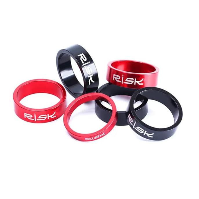 STEM SPACER 5MM - HEADSET RING SPACER - HITAM TERLARIS