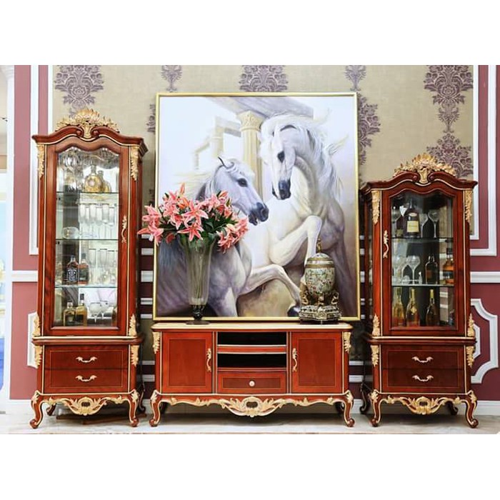 lemari hias , lemari pajangan , buffet hias