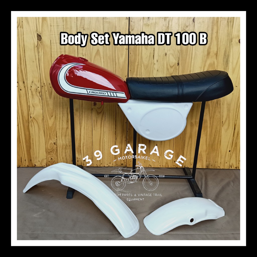 body set trail klasik cover set trail jadul body kit yamaha DT 100 B Tail vintage