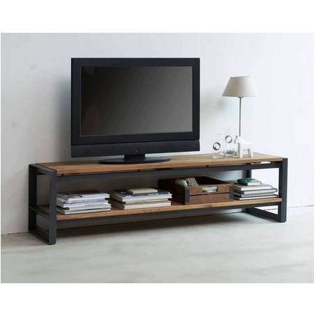 Meja TV Minimalis // Meja TV Besi Ukuran 140x45x40