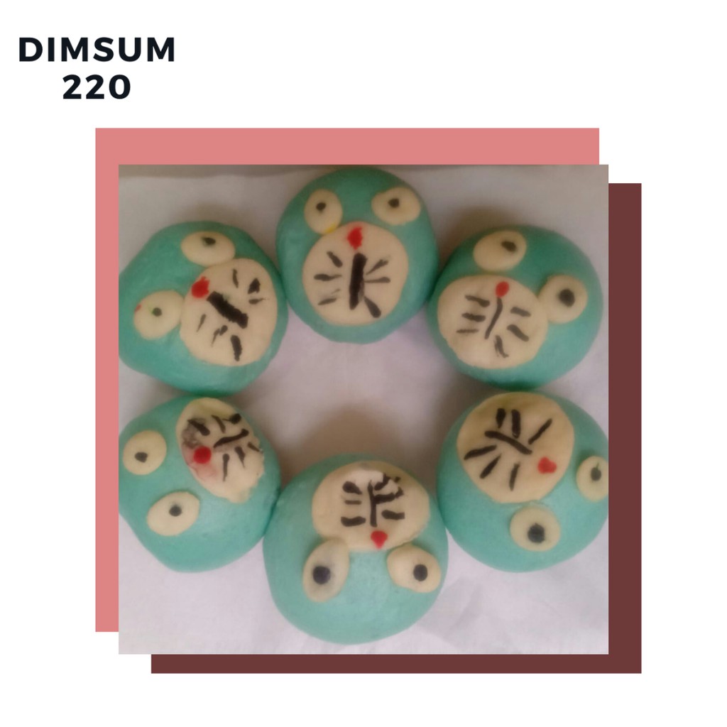 

Bapao Caracter Doraemon Coklat Frozen Isi 6 Hallal