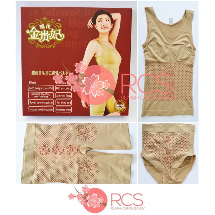 MONALISA ~ SLIMMING SUIT ~ BAJU PELANGSING dengan INFRA RED