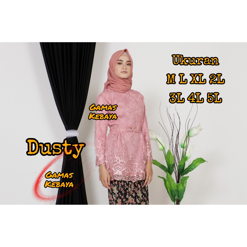 ATASAN KEBAYA CANTIKA SEMI TUNIK /KEBAYA MODERN/KEBAYA WISUDA/KEBAYA BRUKAT/KEBAYA JUMBO/KEBAYA TILE