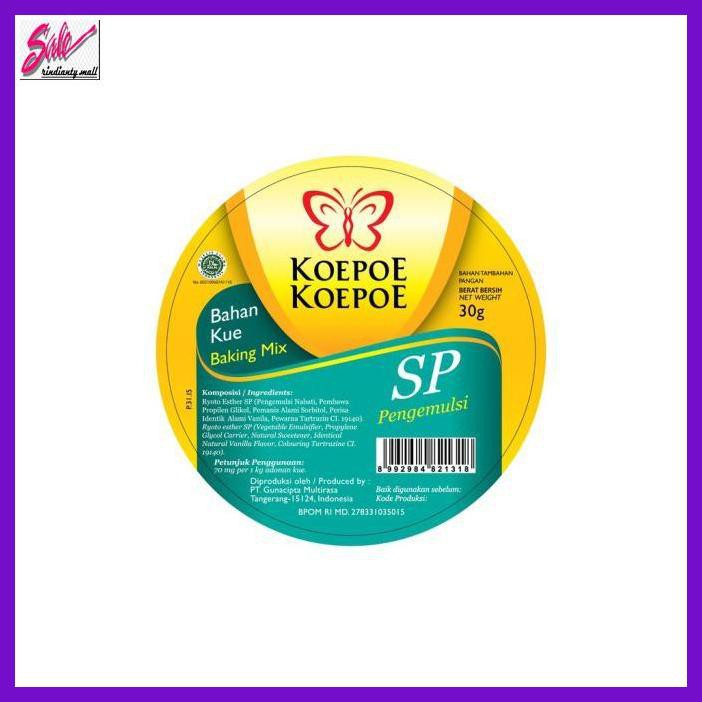 

DERPOWBAKING- SP KOEPOE KOEPOE KECIL 30GR -ASLIII.