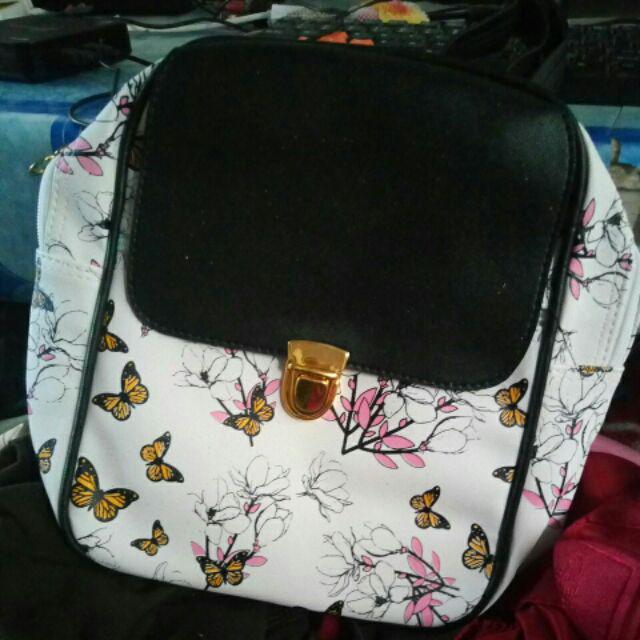 TERLARIS 2019 tas murah tas wanita FLOWER and BUTTERFLAY 