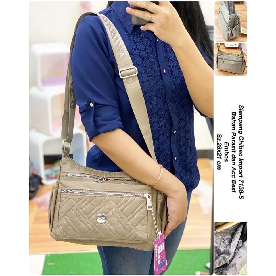 Chibao Slempang 7138 size 28x10x20 cm