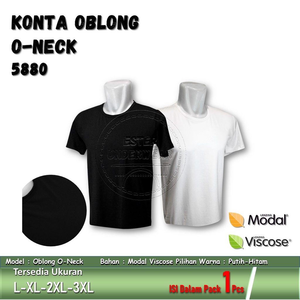 Oblong Pria O-Neck KONTA 5880 ISI-1 PCS