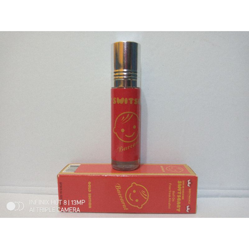 parfum ROLL ON ( BACCARAT ) by indowangi Zwitsal switzbaby switsal switsbaby  anak bayi baby 6ML