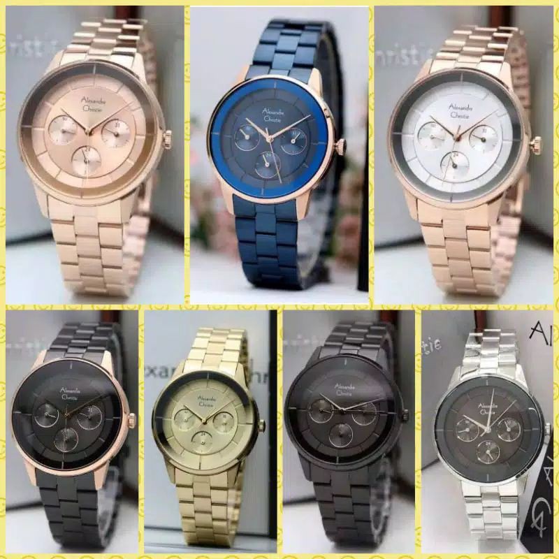 JAM TANGAN WANITA ALEXANDRE CHRISTIE AC2714 AC 2714 ORIGINAL
