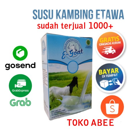 

susu kambing etawa organik e-goat - original BPOM aman alergi susu sapi dan formula seperti gomars