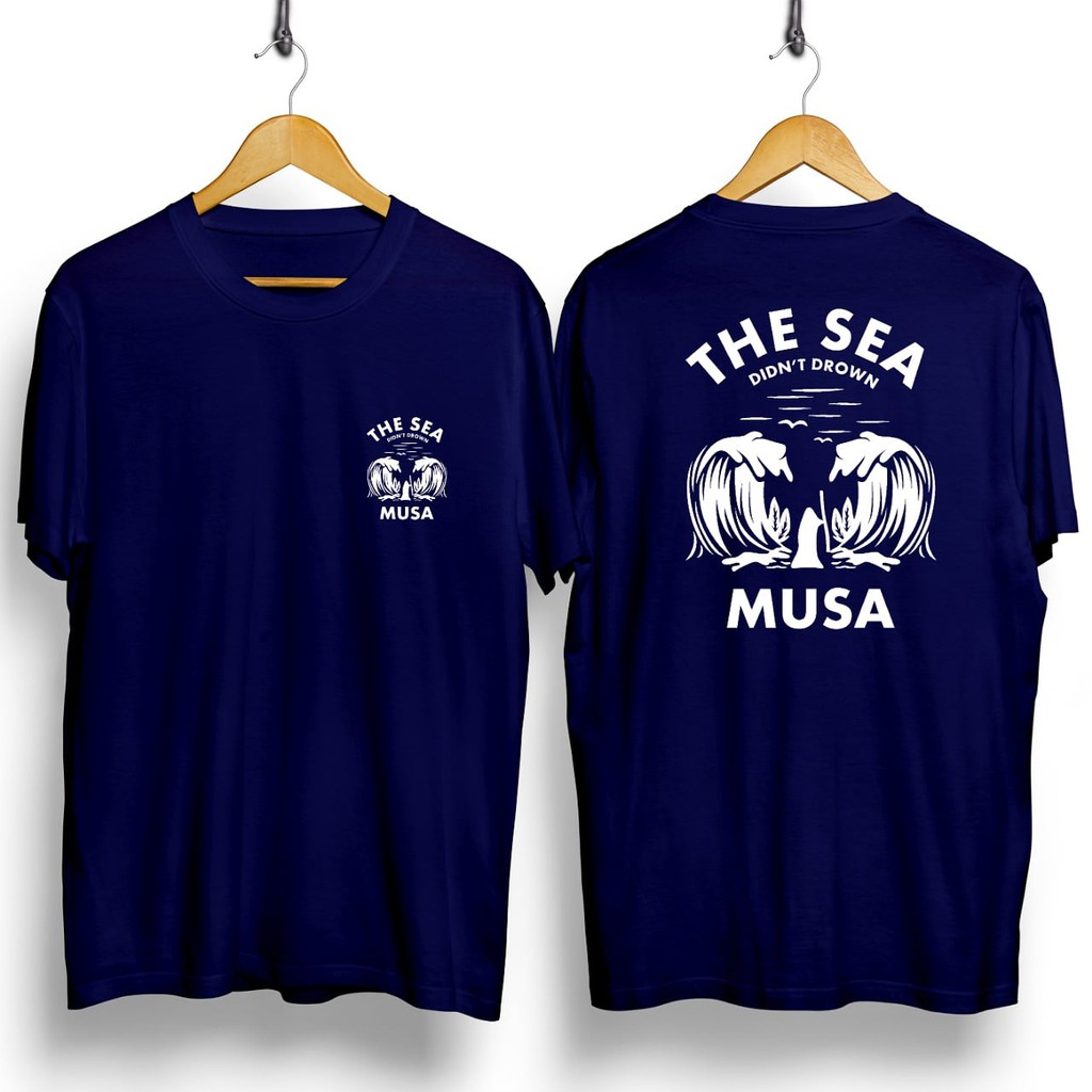 FANSHOP XP Kaos dakwah JUMBO Tauhid Islami Santri Ngaji - katun combed size L & XXL / COD-Musa