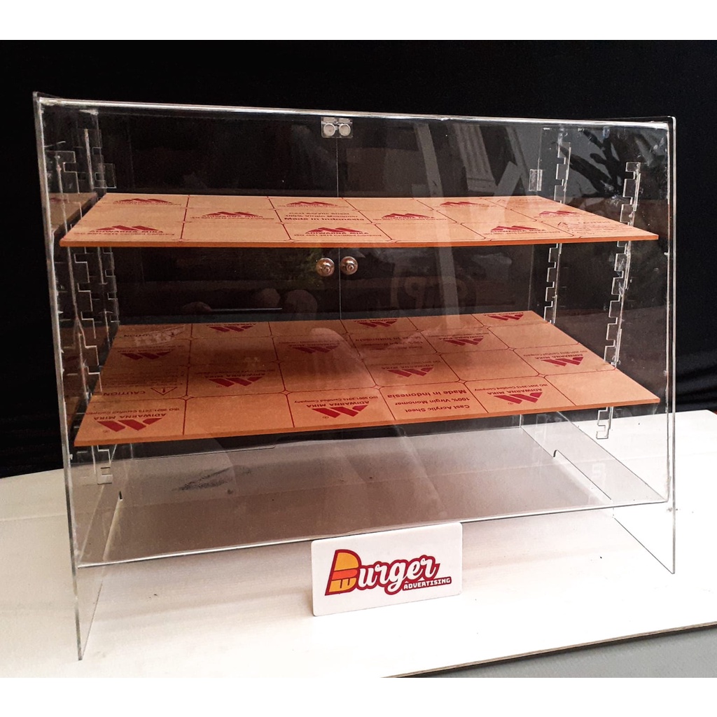 Jual Rak Kue Akrilik Display Akrilyc Etalase Rak Kue Bakery Serbaguna