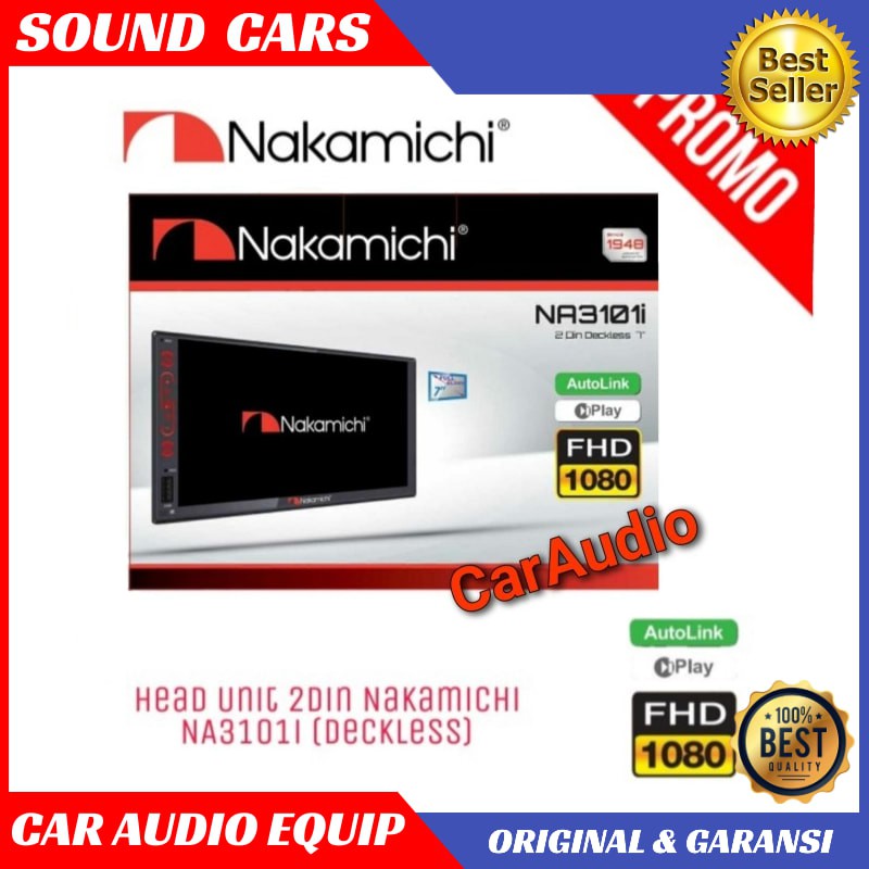 Paket Audio Mobil NAKAMICHI NA-3101i NAKAMICHI 3101i Best Quality Garansi Original