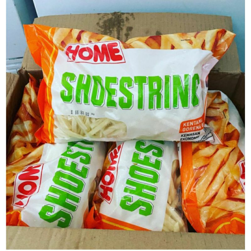 

[FROZENFOOD Kentang HOME SHOESTRING 1KG-Free Bubblewarp