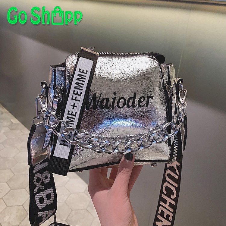 Tas Fashion Korea Import Waioder Kulit Glossy - Tas Selempang Wanita Import High Quality [SL36]