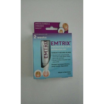 Emtrix Original Jamur Kuku Gel 10ml Obat Perawatan Kuku Yang Rusak