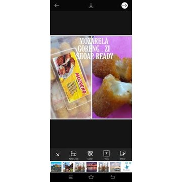 

mozarela goreng melted