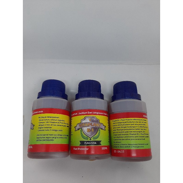 Pupuk Vitaplant B1 +  Fungisida 100ml Anti Stres Tanaman