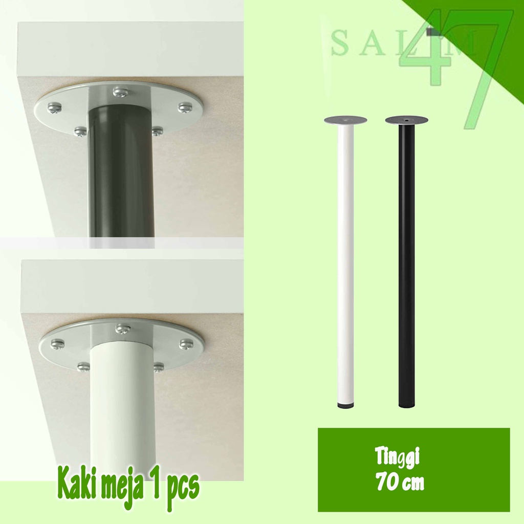 Kaki Meja 1 bh tinggi 70 cmADILS bahan Baja Epoxy