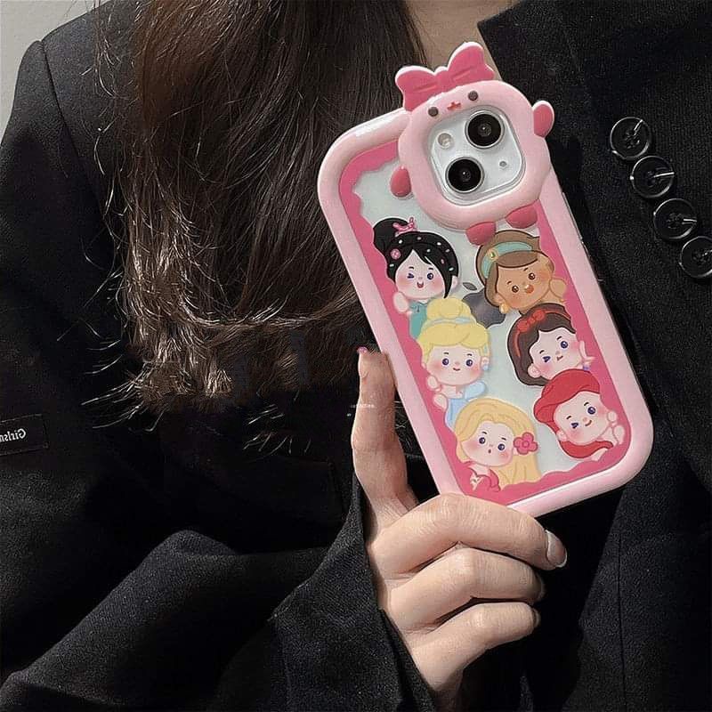 Soft Case Desain Little Monster Untuk iPhone 11 12 Pro Max 13 7 8P