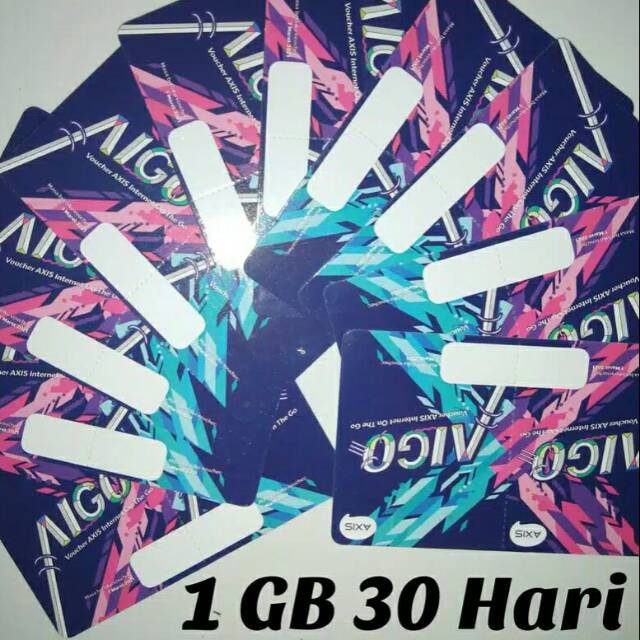 VOUCHER AXIS AIGO 1,5GB 30HARI
