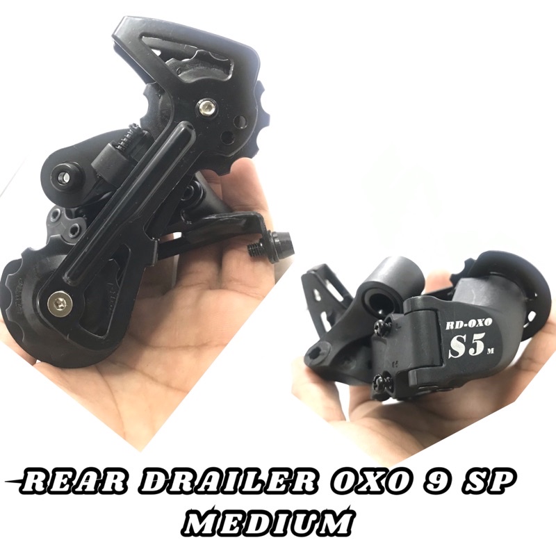 Rear drailer oxo 9 speed medium
