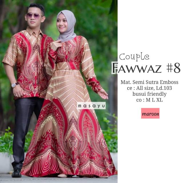 COUPLE FAWWAZ 8 / BATIK COUPLE
