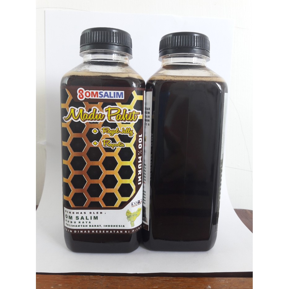 

Madu Hitam Pahit OMSALIM Royal Jelly + Propolis Putusibau Kapuas Hulu - MMD2208
