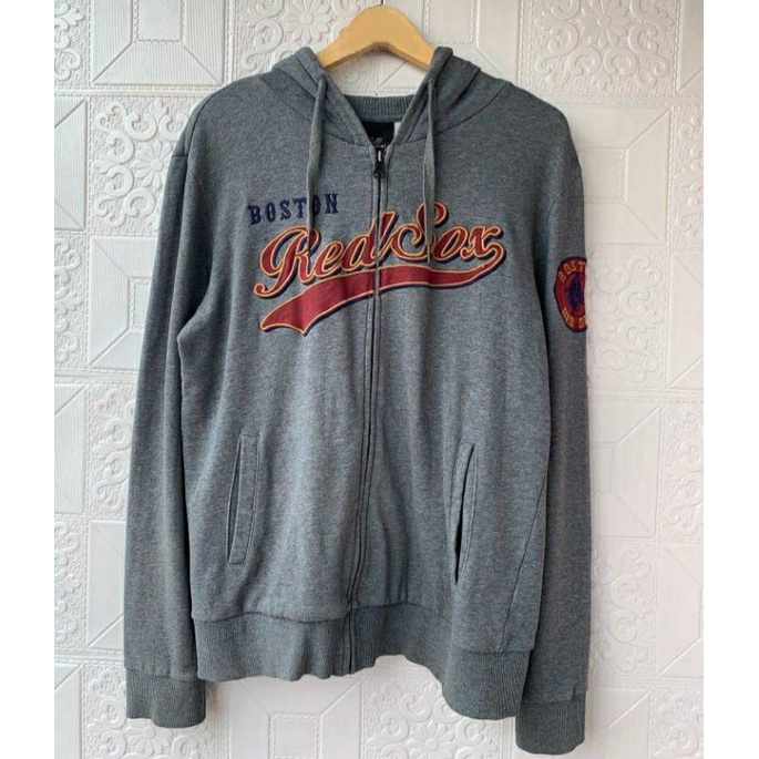 MLB RED SOX ZIPPER HOODIE