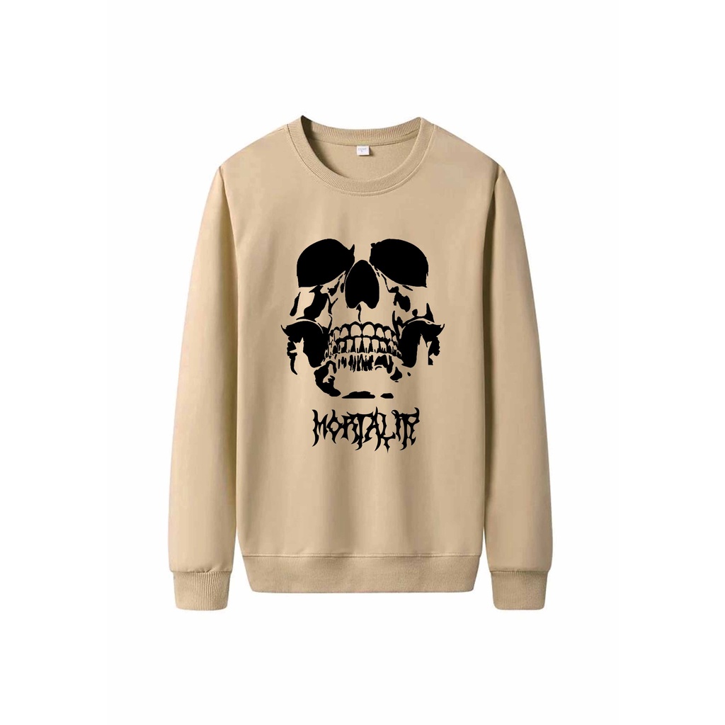 Sweater Pria Mortality Crewneck Pria M - XXL