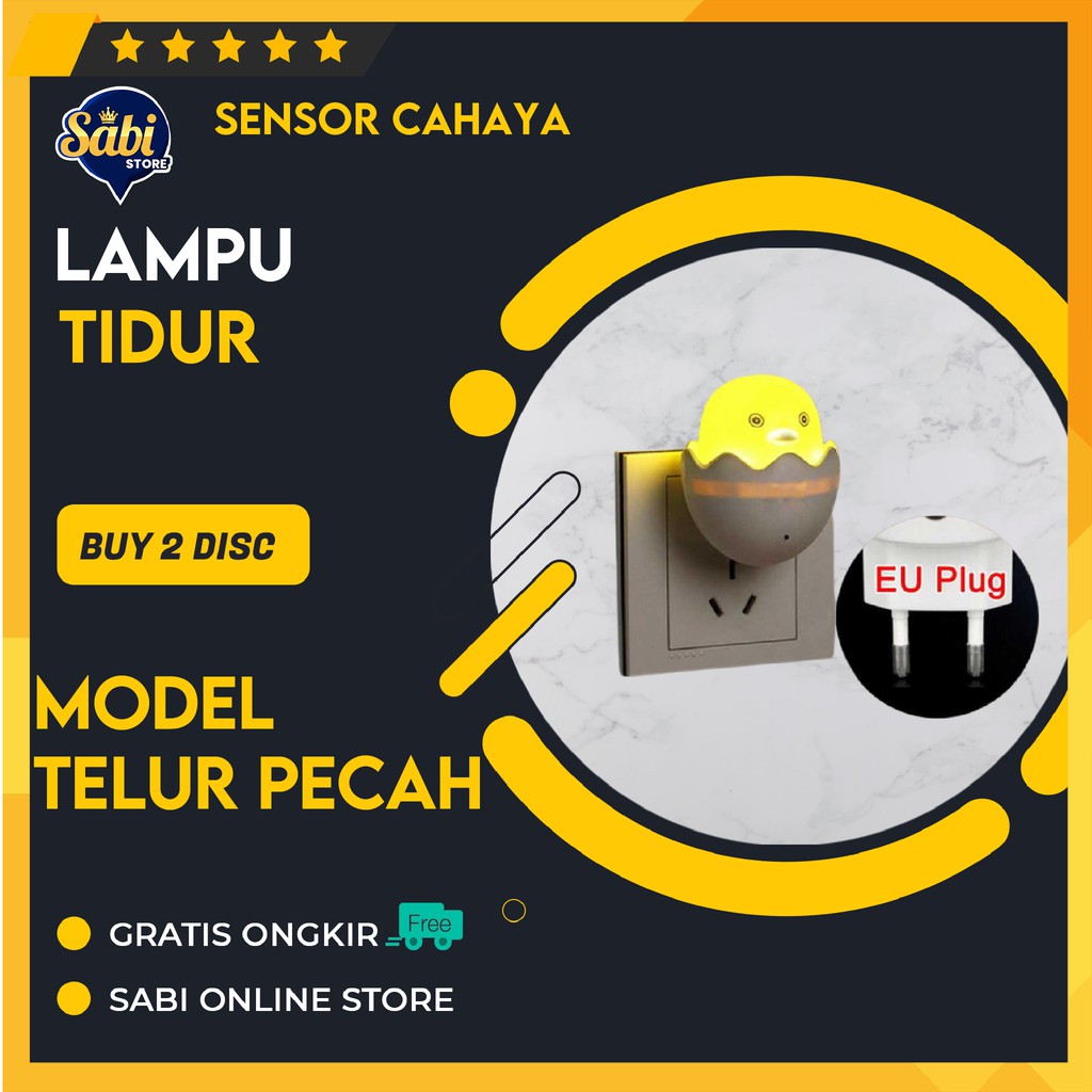 LAMPU LED SENSOR OTOMATIS DETEKSI CAHAYA
