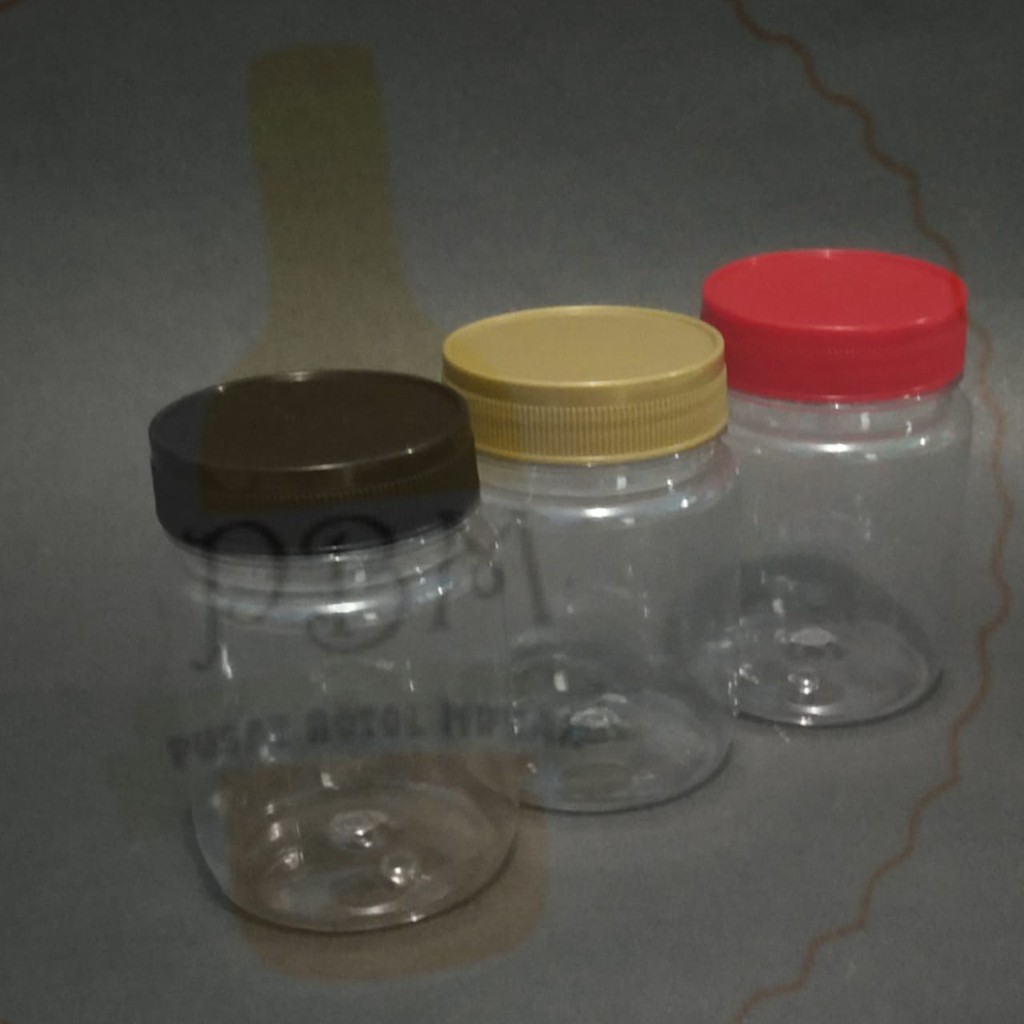 Toples sambel 200 ml - Hitam Toples sambel / botol kemasan murah