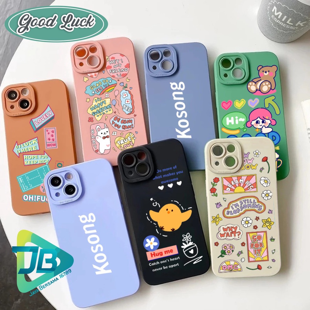 SOFTCASE CASE SILIKON PROCAMERA GOOD LUCK OPPO VIVO SAMSUNG REALME XIAOMI IPHONE INFINIX ALL TYPE JB5629