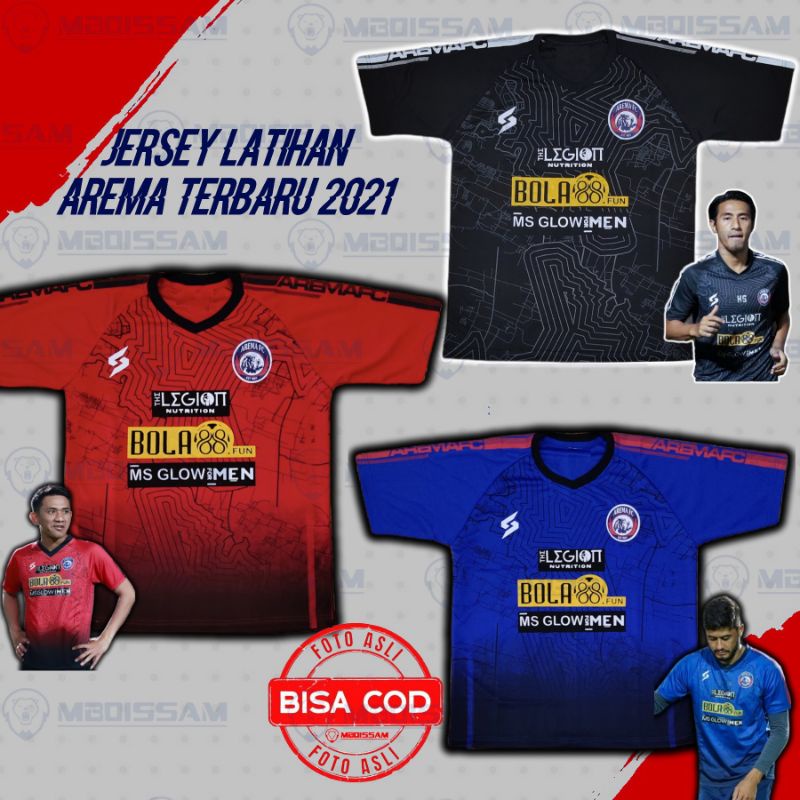Baju jersey latihan Arema fc 2021 2022 terbaru liga 1 murah mboissam