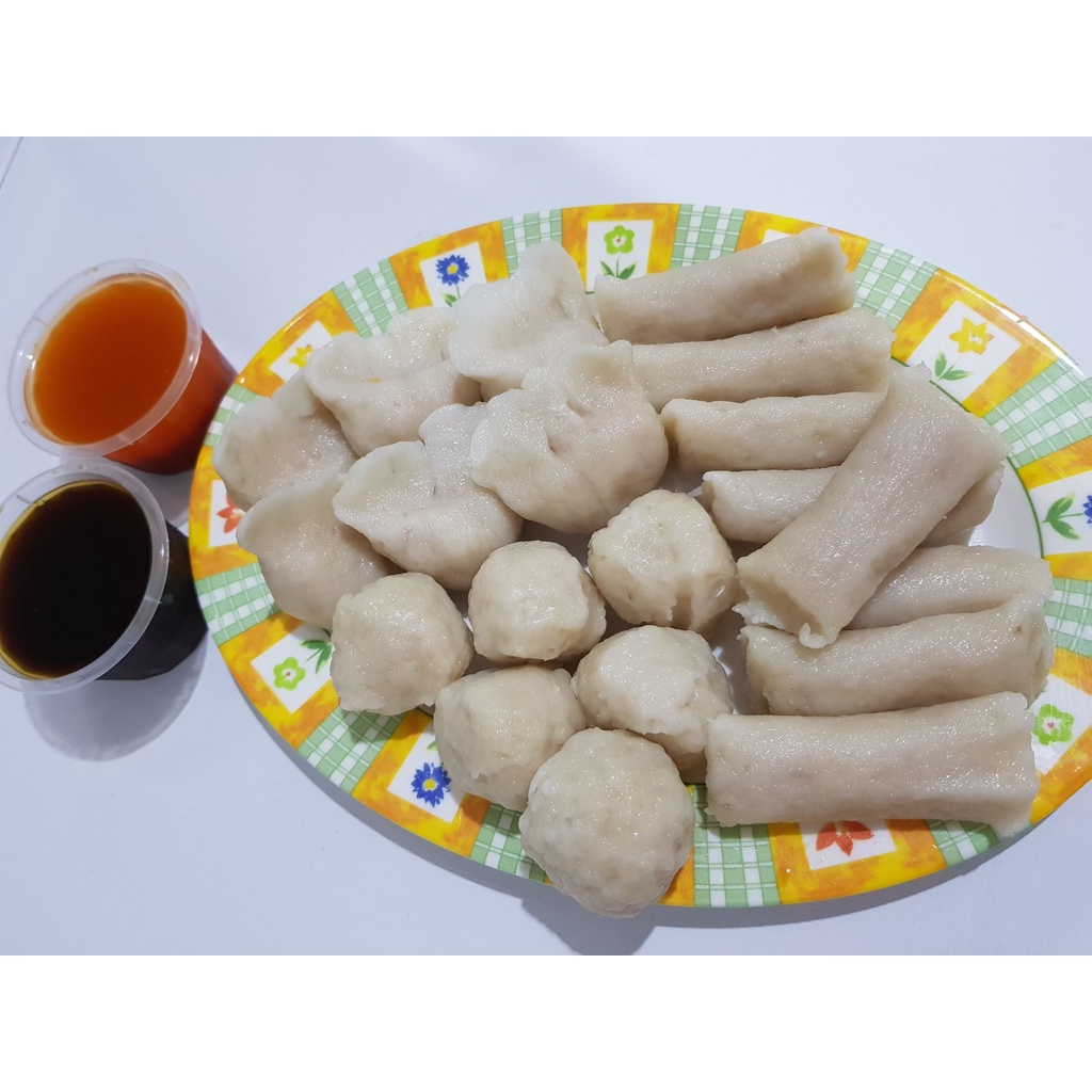 

Pempek bangka asli ikan tenggiri - paket 20 pcs kecil mix