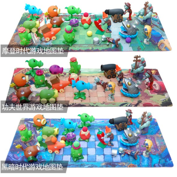 J3 - Map plants vs zombie giant zombie mat game peashooter Matras