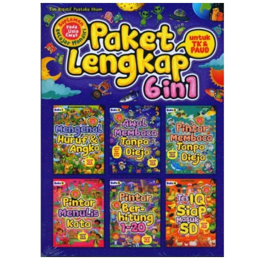 Buku paket lengkap TK PAUD