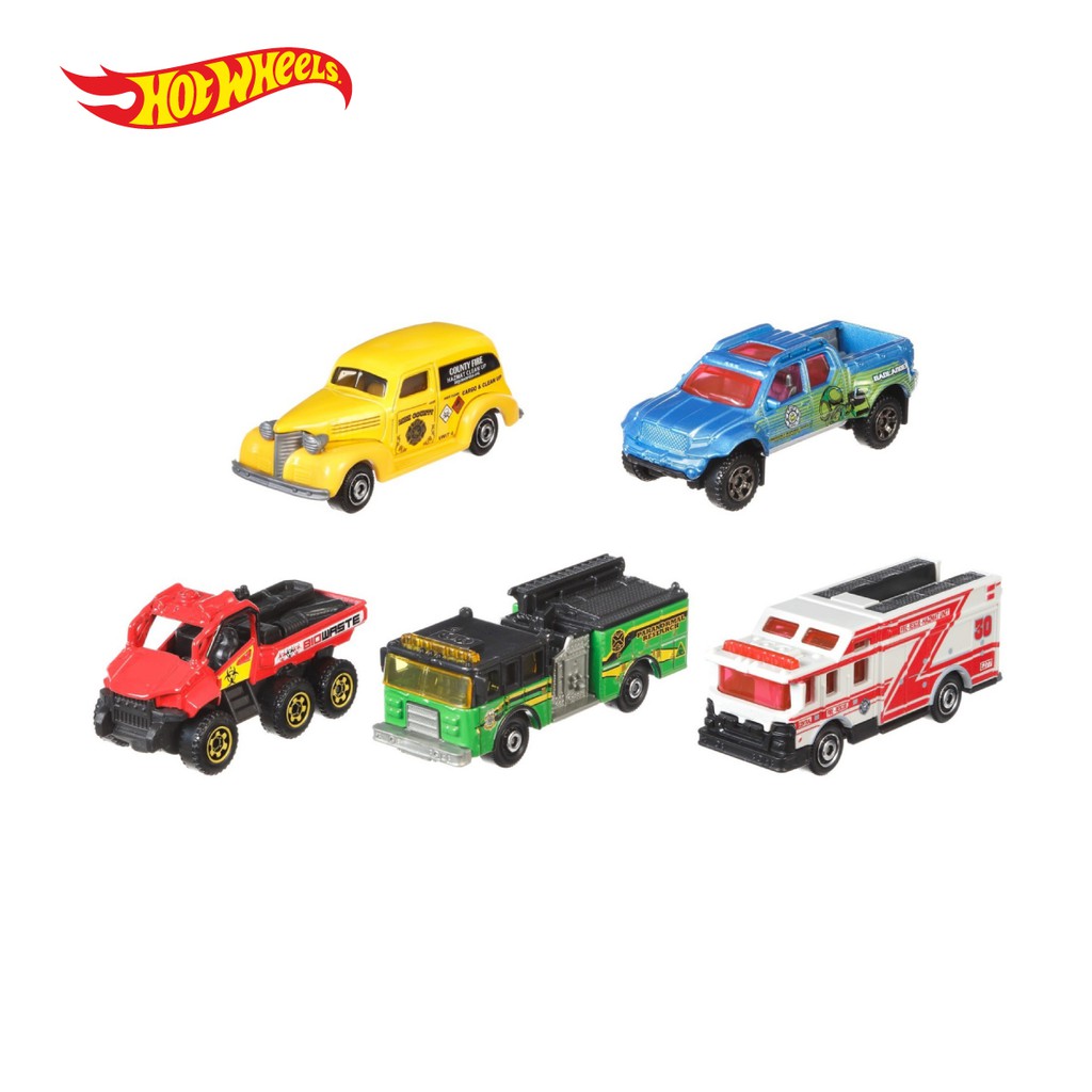  Hot  Wheels  Matchbox 5 Car Pack Mainan Mobil  Balap  