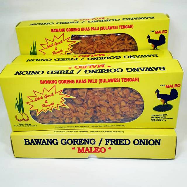 

Bawang Goreng Khas PALU MALEO 200 gram