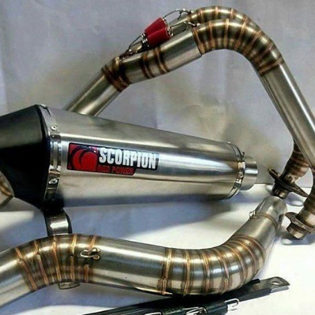 knalpot racing SCORPION ninjaFi/cbr250rr/ninjaFi2018/R25