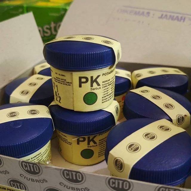 PEKA CITO 5 GRAM / BUBUK PK ANTISEPTIK / PEMBERSIH  CACAR / GATEL2