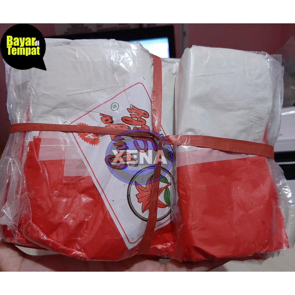 100pcs bendera plastik bendera merah putih bendera indonesia BENDERA PLASTIK merk lyly / Bendera merah putih plastik isi 100 pcs