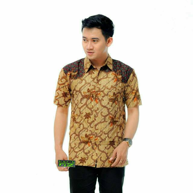 BISA COD MURAH HEM PRIA LENGAN PENDEK / hem batik /  hem lengan pendek